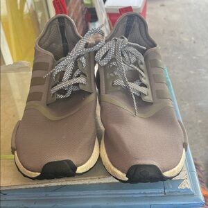 Adidas Men's Grey NMD Sneakers.